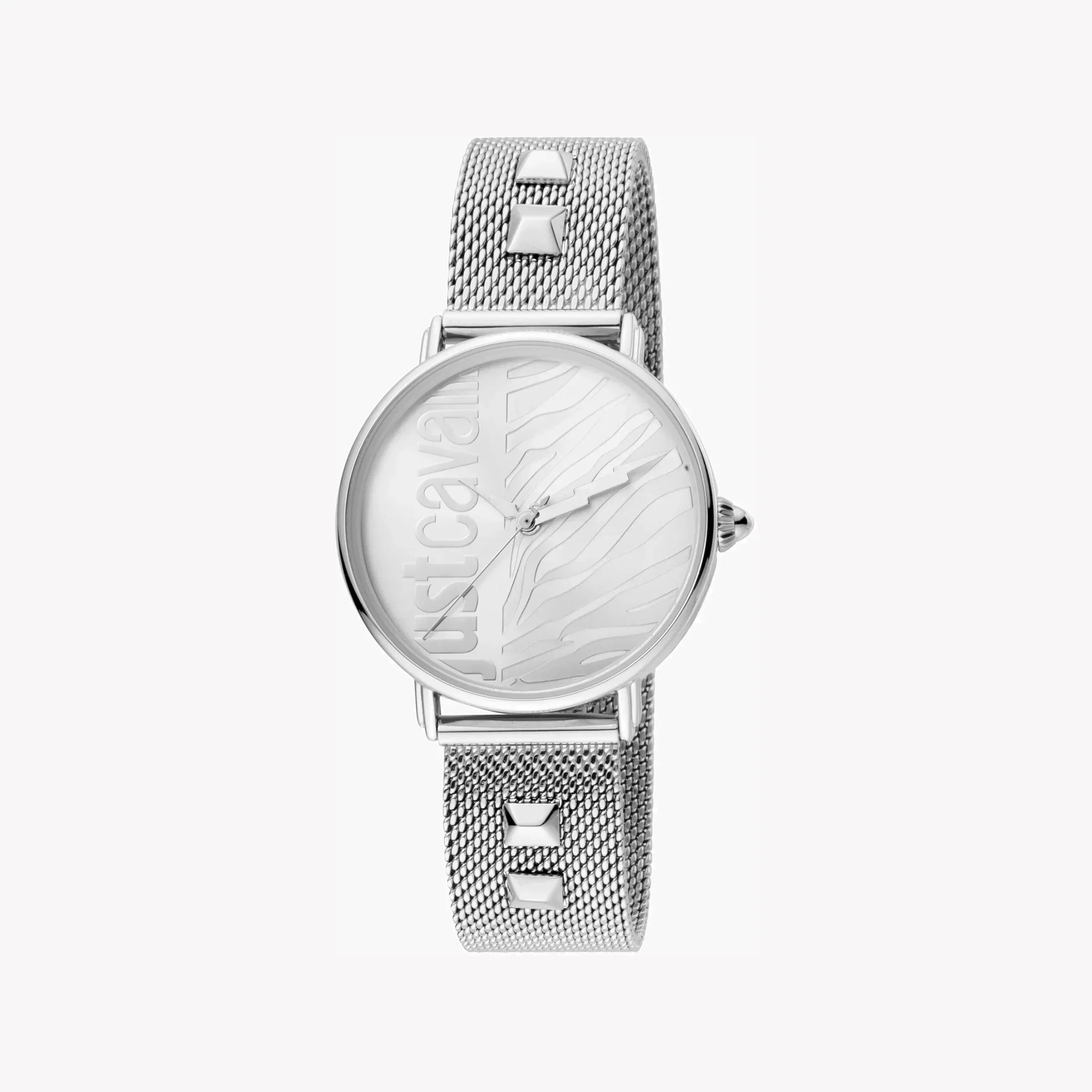 Just Cavalli Women's Silver Watch, Elegant Design | Jc1l077m0055