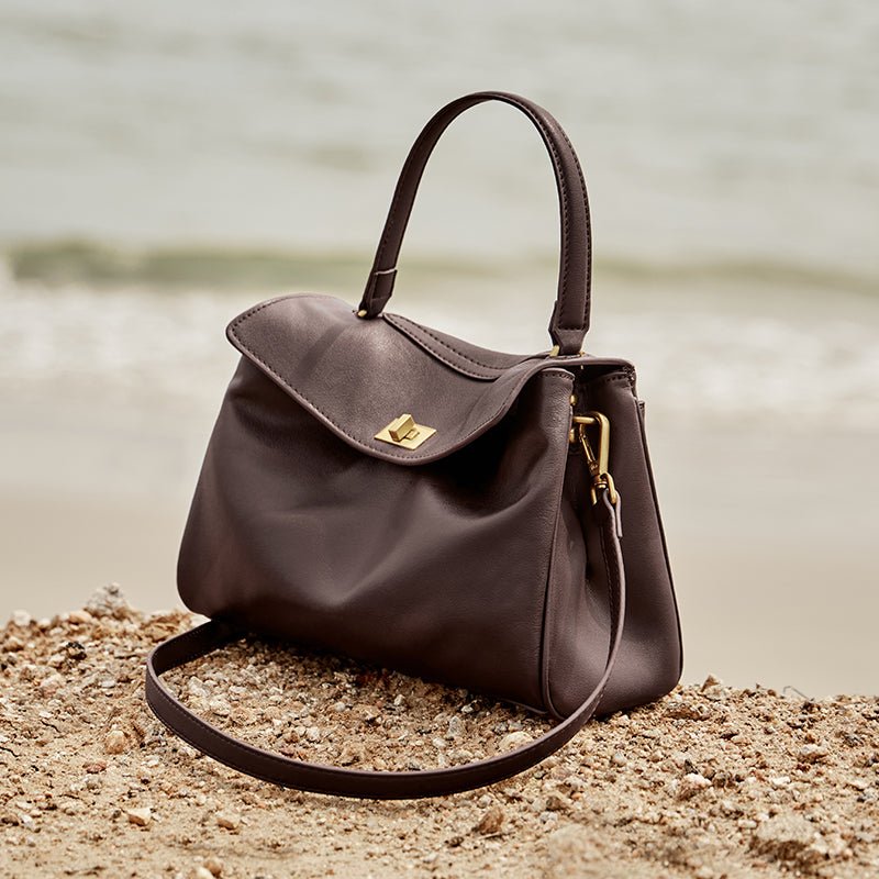 Cloud Leather Satchel Bag