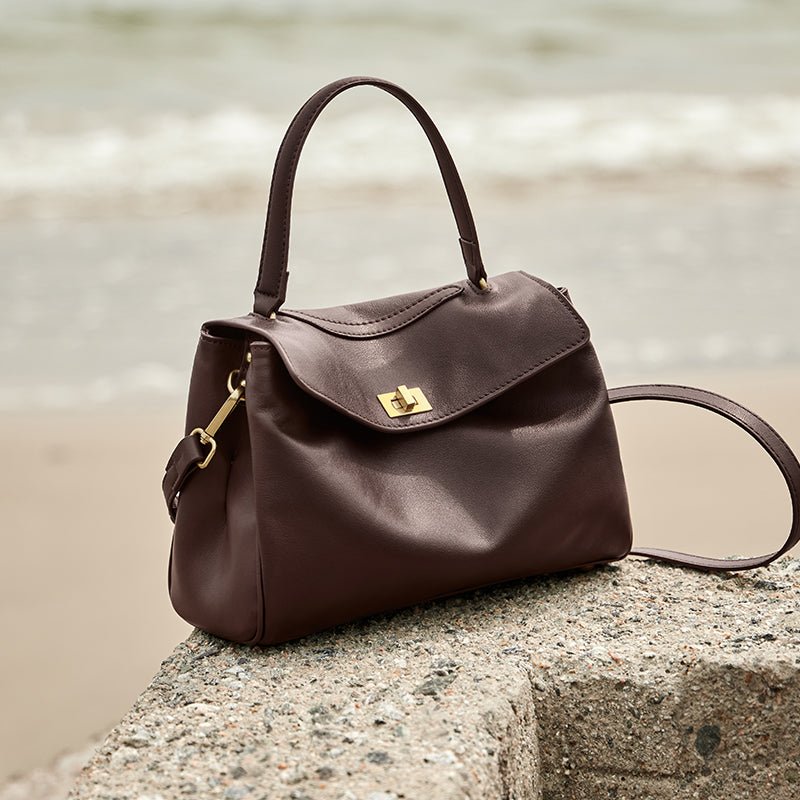 Cloud Leather Satchel Bag