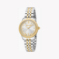 Just Cavalli Women's Two-Tone Watch, Silver Dial | Jc1l315m0085