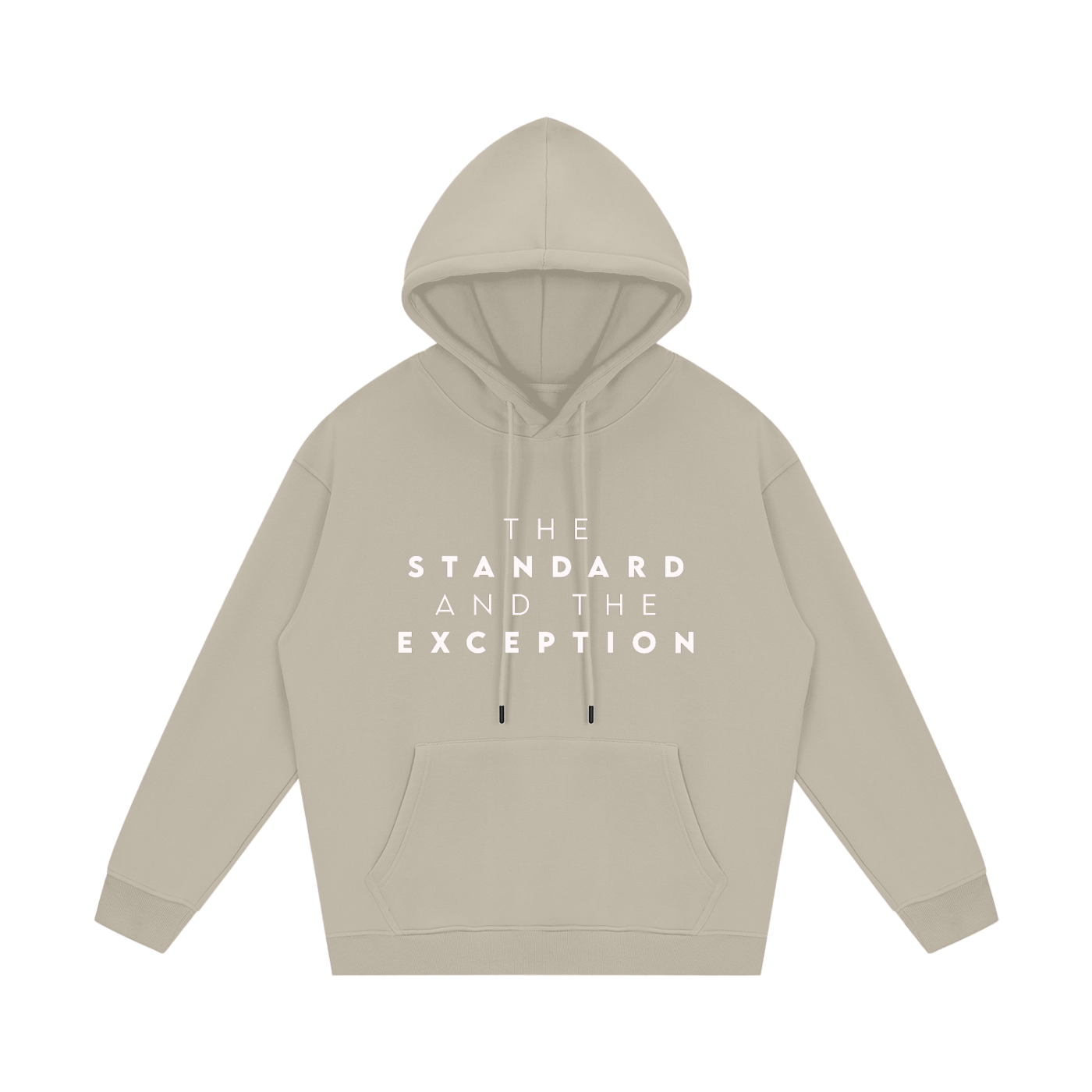 The standard and the exception Fleece Hoodie-9