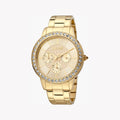 Just Cavalli Women's Gold Watch, Champagne Dial | Jc1l164m0075