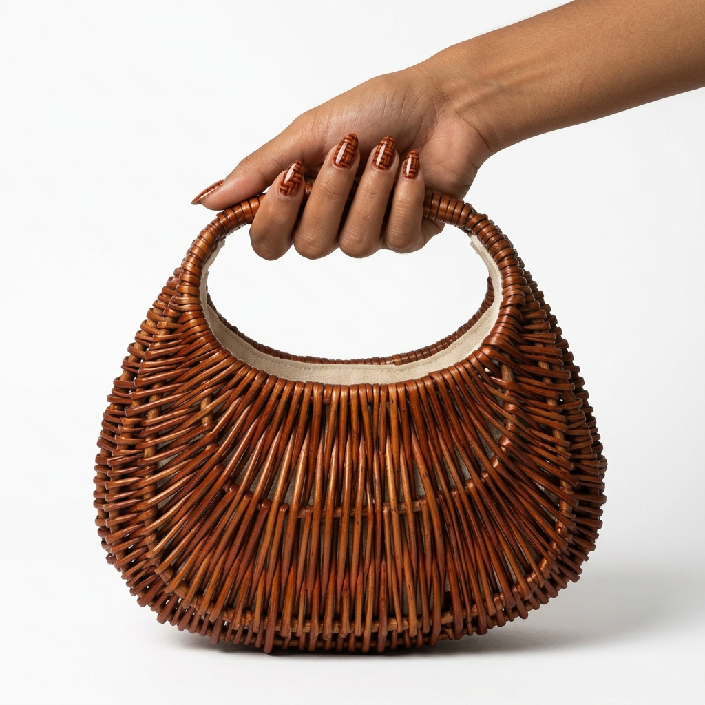 Wanderlust Woven Straw Clutch Bag-0