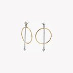 Just Cavalli Gold Earrings