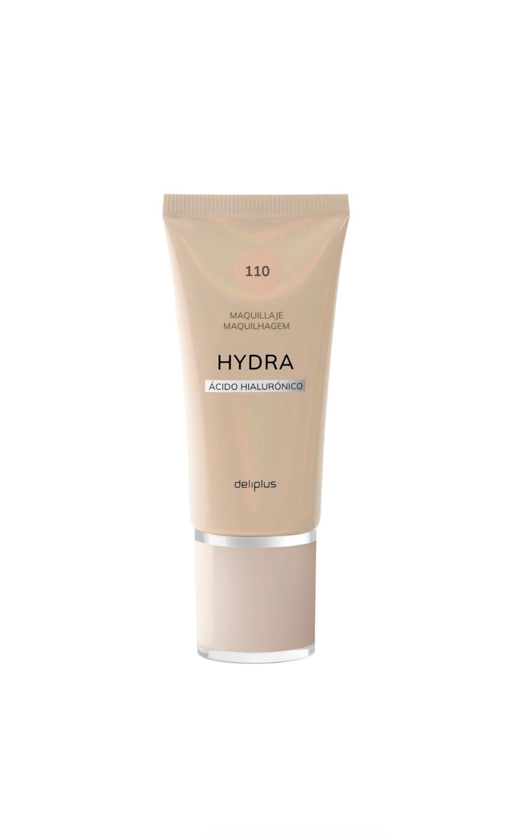 Deliplus - Fond de Teint Hydra Acide Hyaluronique – Fini Naturel Hydratant