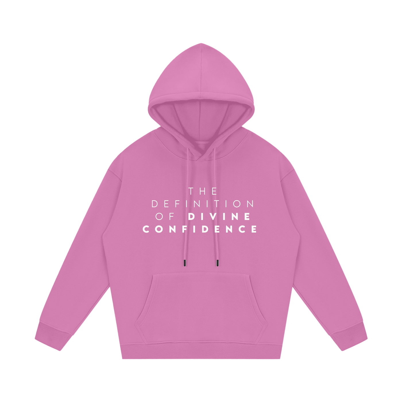 The definition of divine confidence Fleece Hoodie