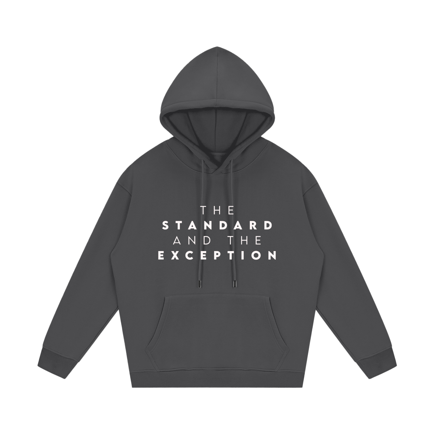 The standard and the exception Fleece Hoodie-5