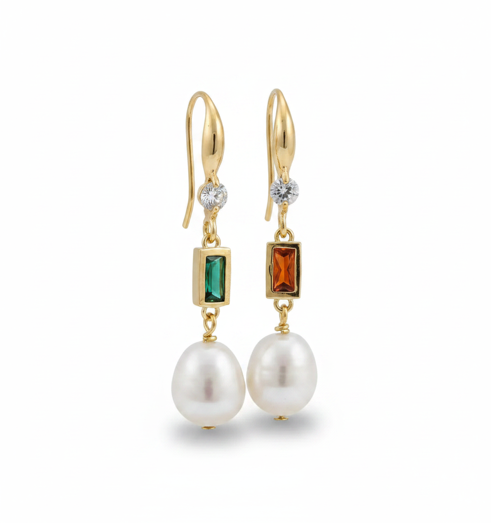 Divine Pearl Layered Lariat Necklace-5