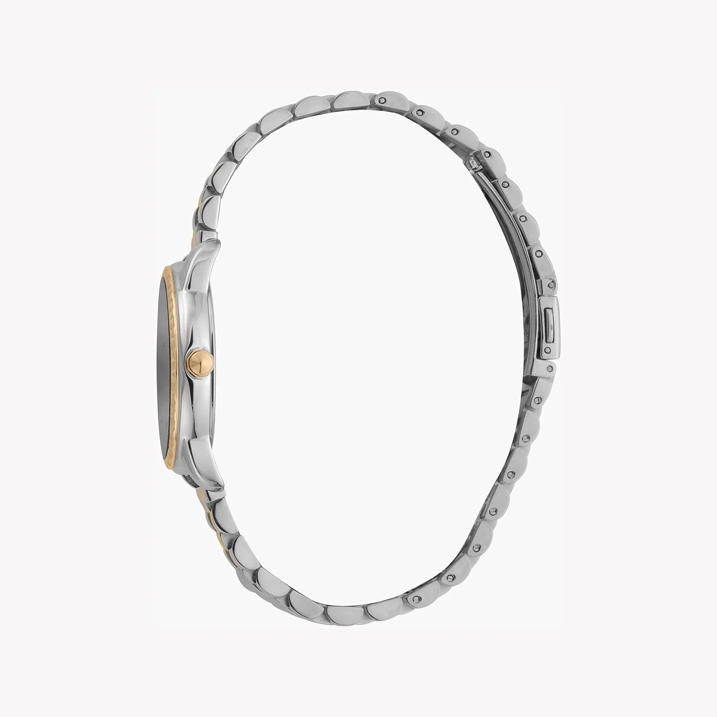 Just Cavalli Women's Silver & Rose Gold Watch, Gray Dial | Jc1l176m0095