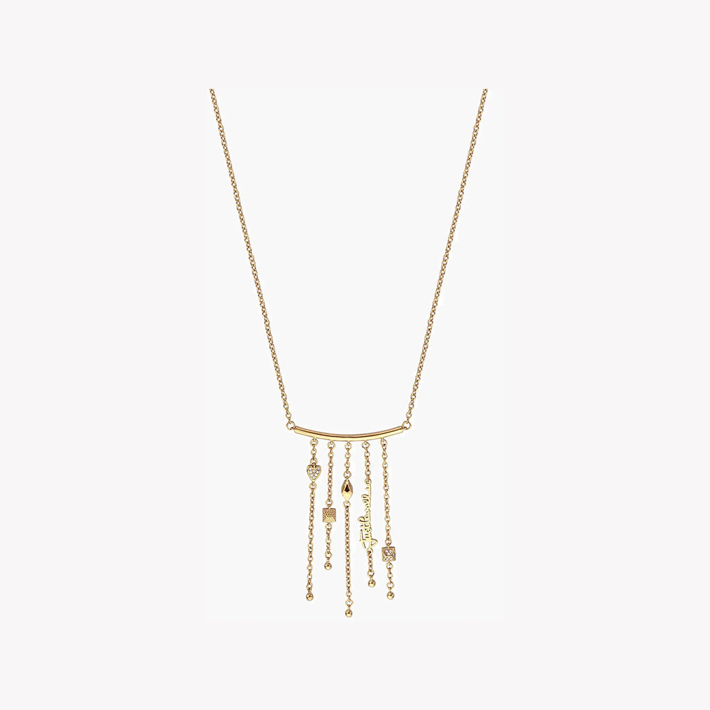 Just Cavalli Women's Gold Brass Necklace, Brass Detail | Jcnl00620200