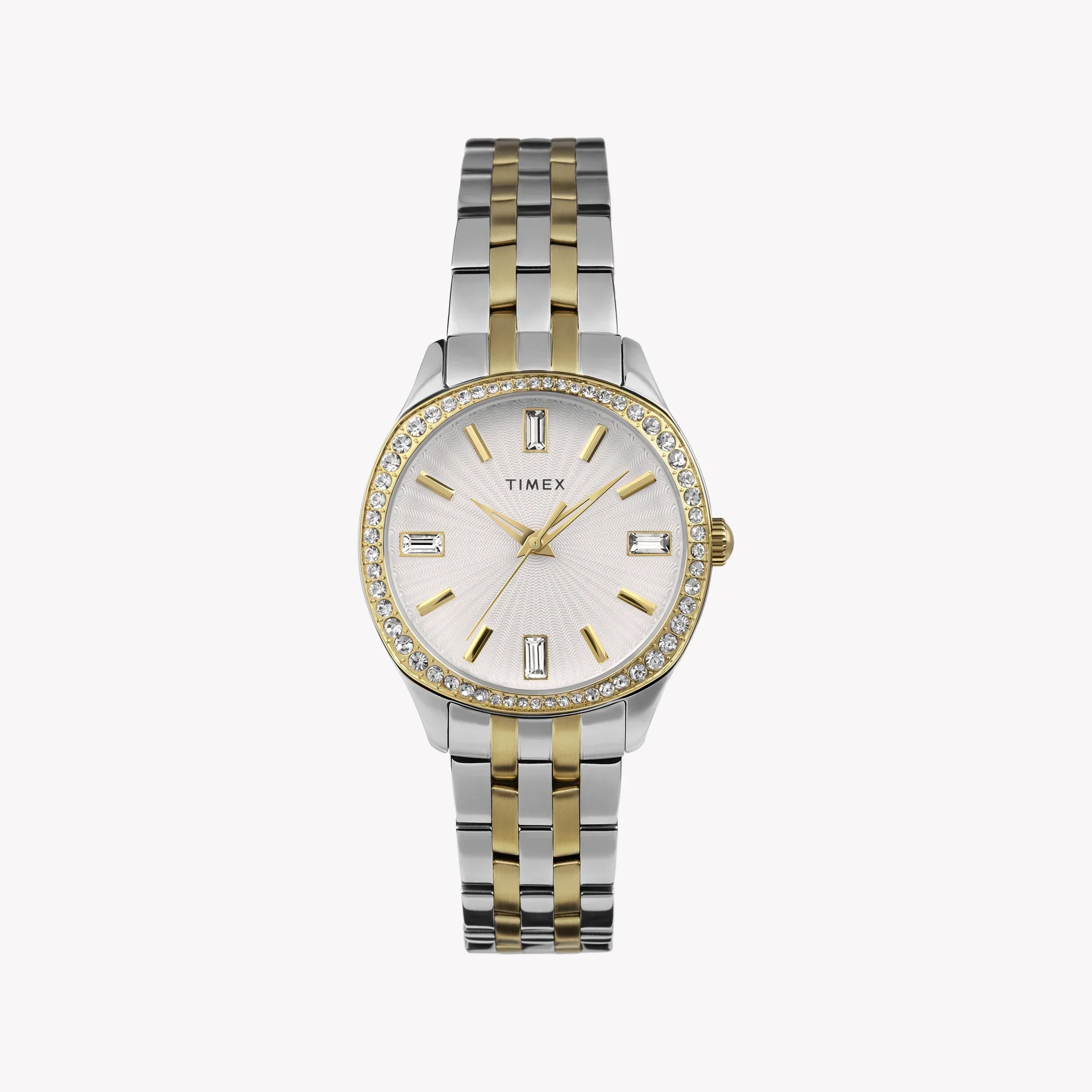 Timex Women's Two-Tone Watch, Silver & Gold | Tw2w17700