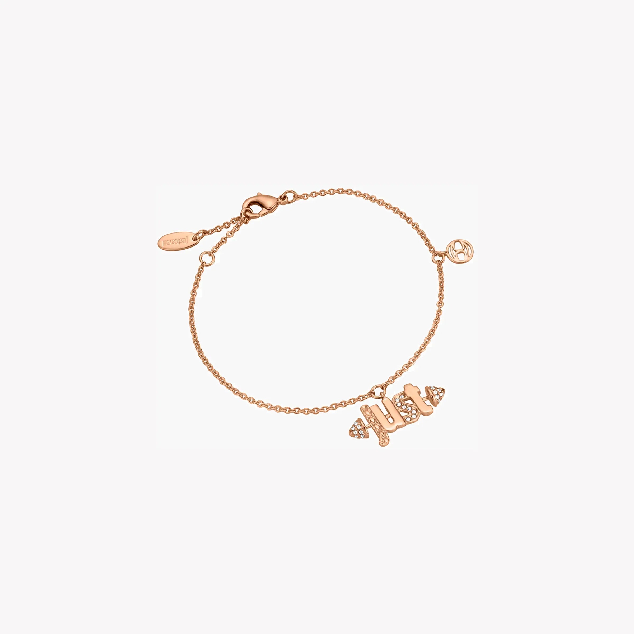 Just Cavalli Women's Rose Gold Stainless Steel Bracelet, | Jcbr00440900