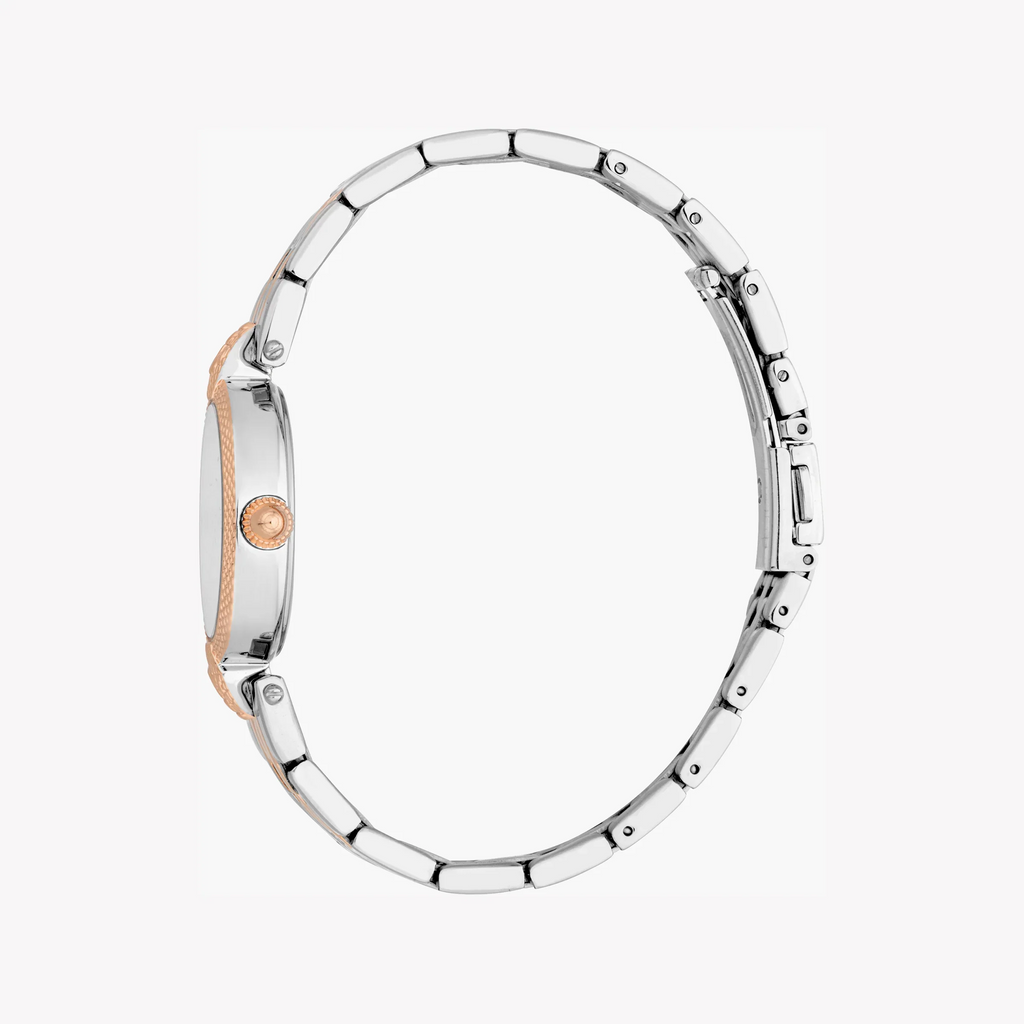 Just Cavalli Women's Two-Tone Watch, Silver Dial | Jc1l330m0085