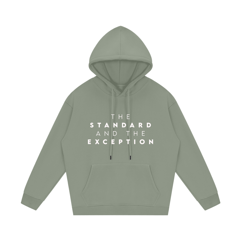 The standard and the exception Fleece Hoodie-1