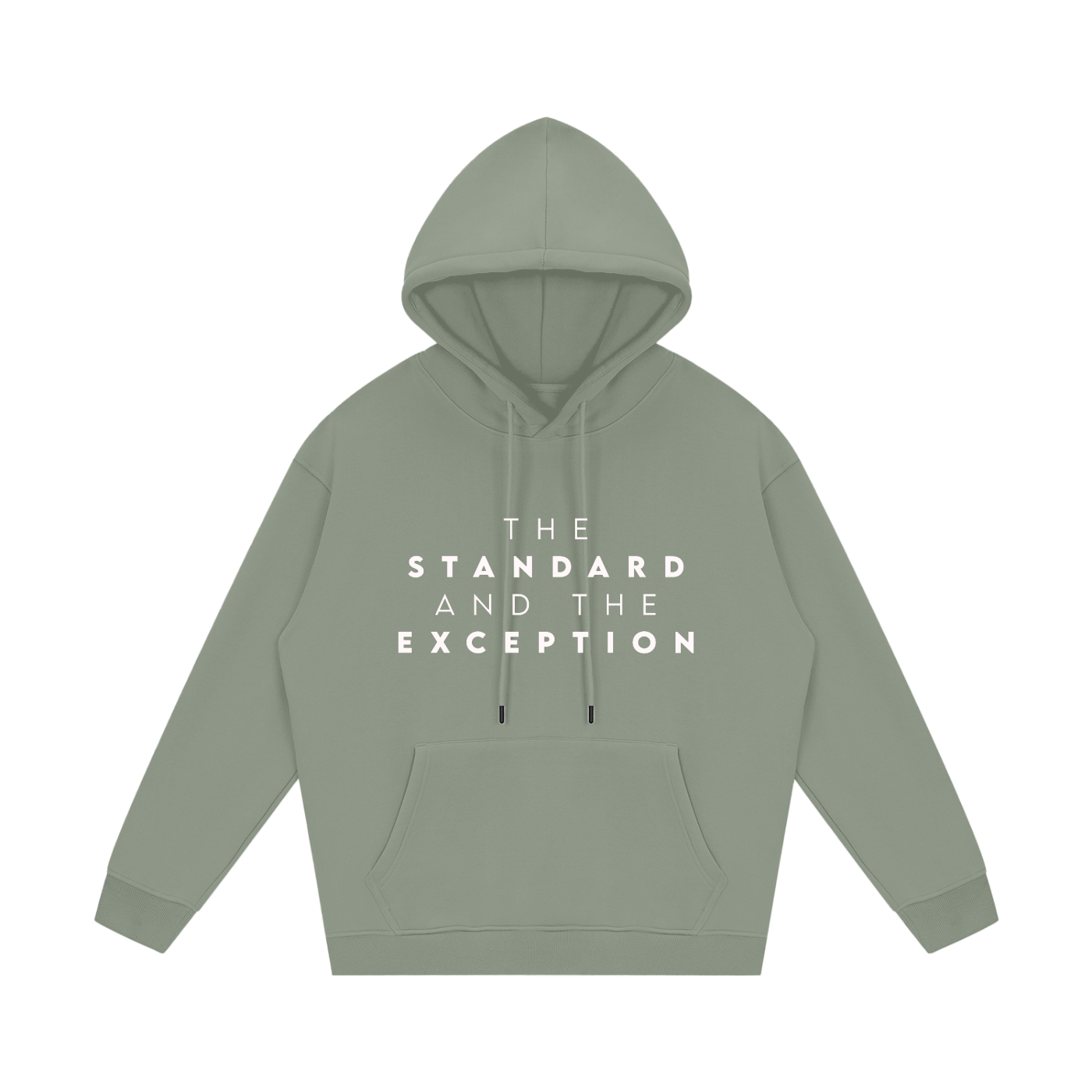 The standard and the exception Fleece Hoodie-1
