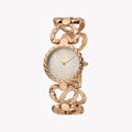 Just Cavalli Rose Gold Watch, Silver Dial | Jc1l132m0085