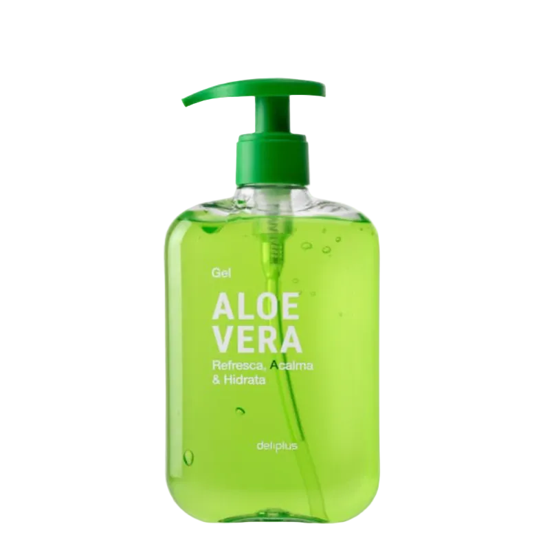 Deliplus - Gel Aloe Vera Apaisant et Hydratant – Après-Soleil et Réparateur