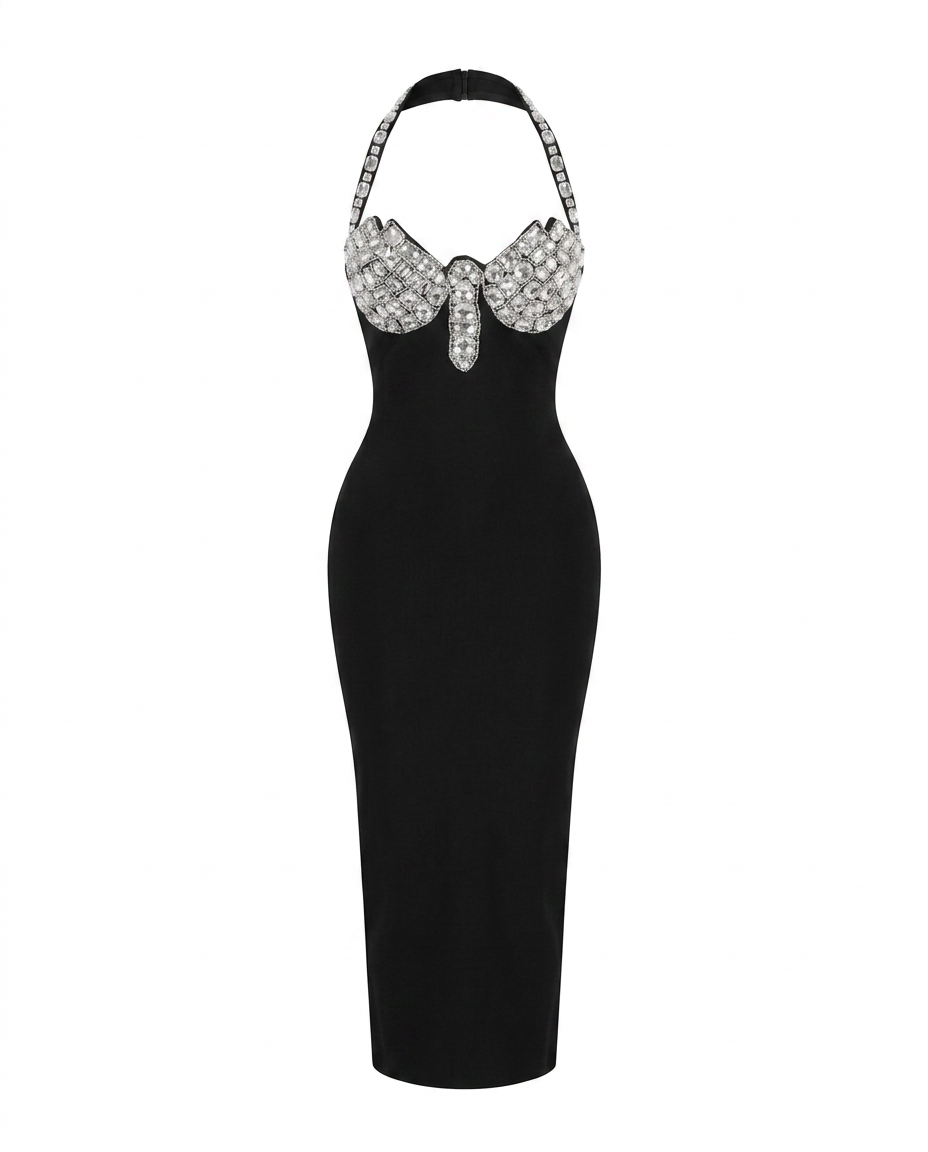 Starlight Halter Gown