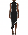 Pearl Halter Midi Dress
