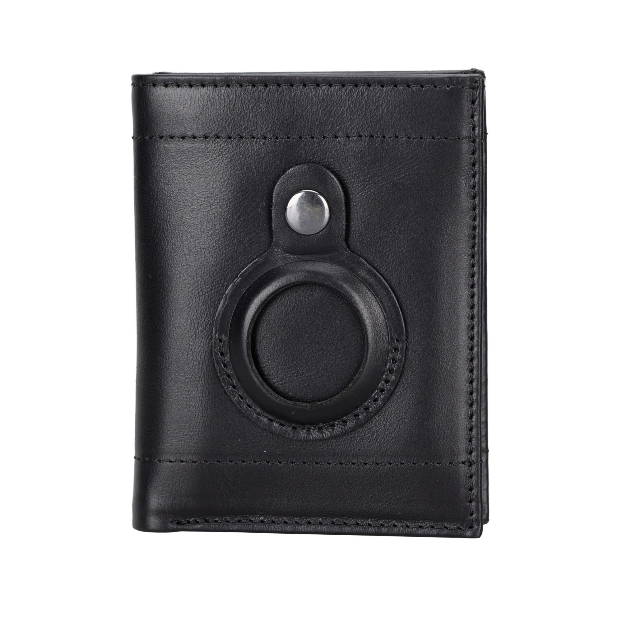 Glendo Apple AirTag Slot Leather Wallet