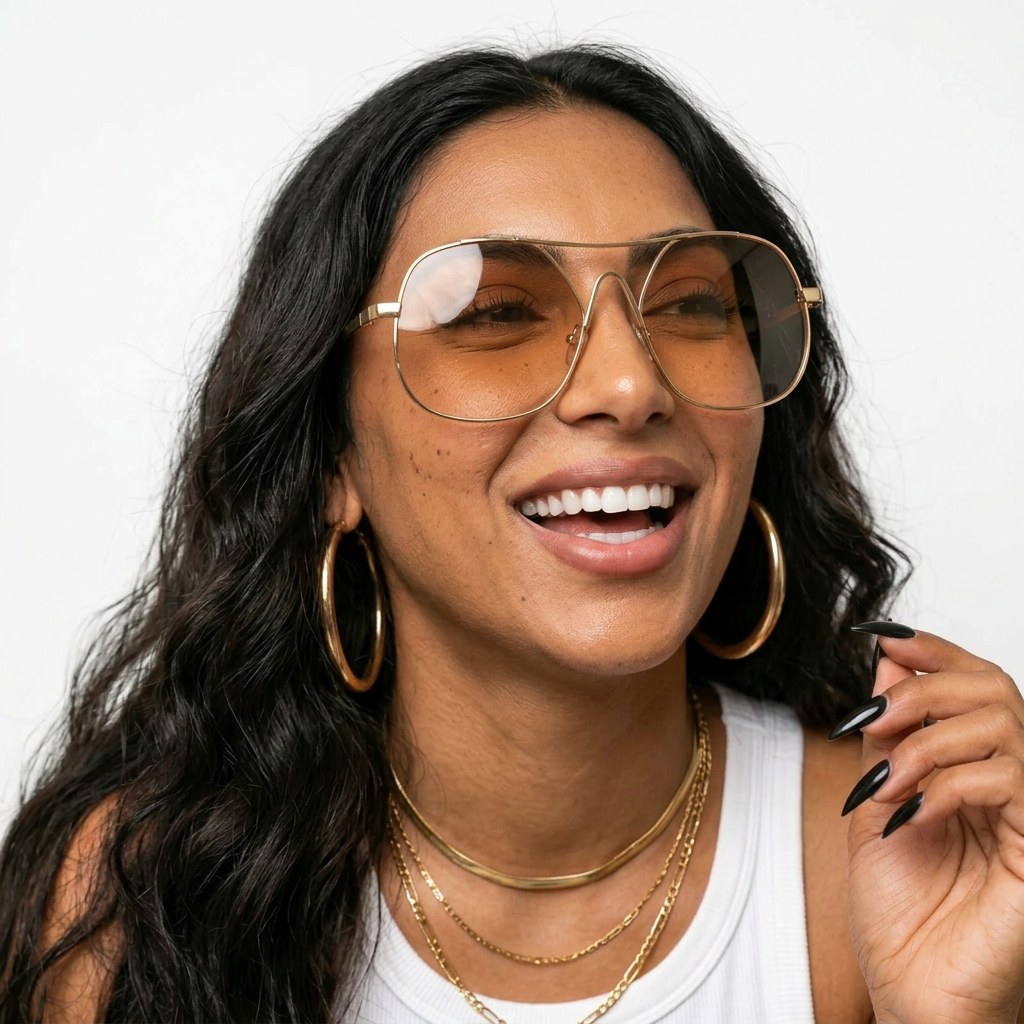 Unstoppable Metal Pilot Sunglasses-0