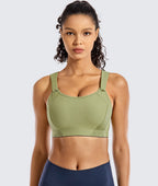 High Impact Lightly Padded Wireless Active Bra