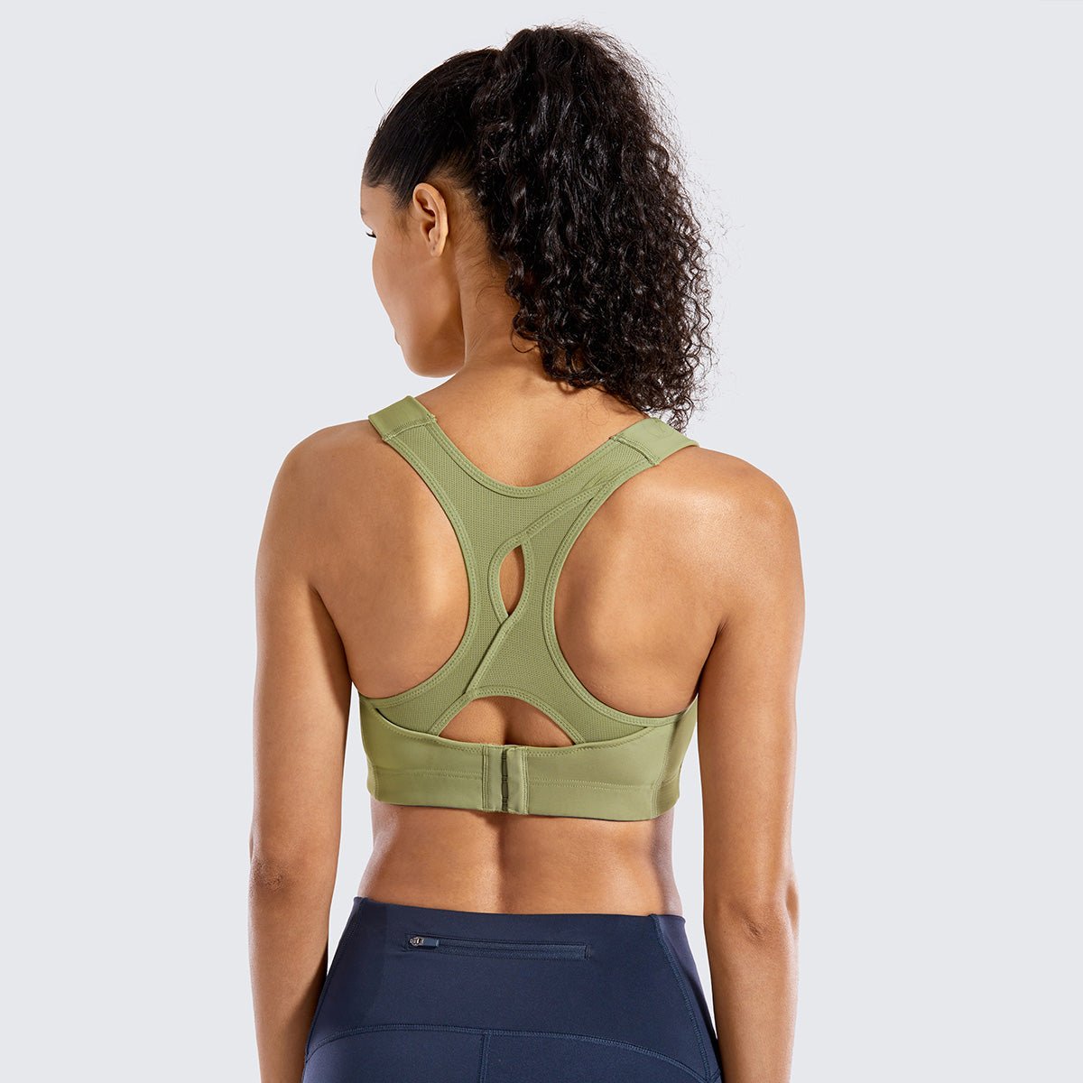 High Impact Lightly Padded Wireless Active Bra