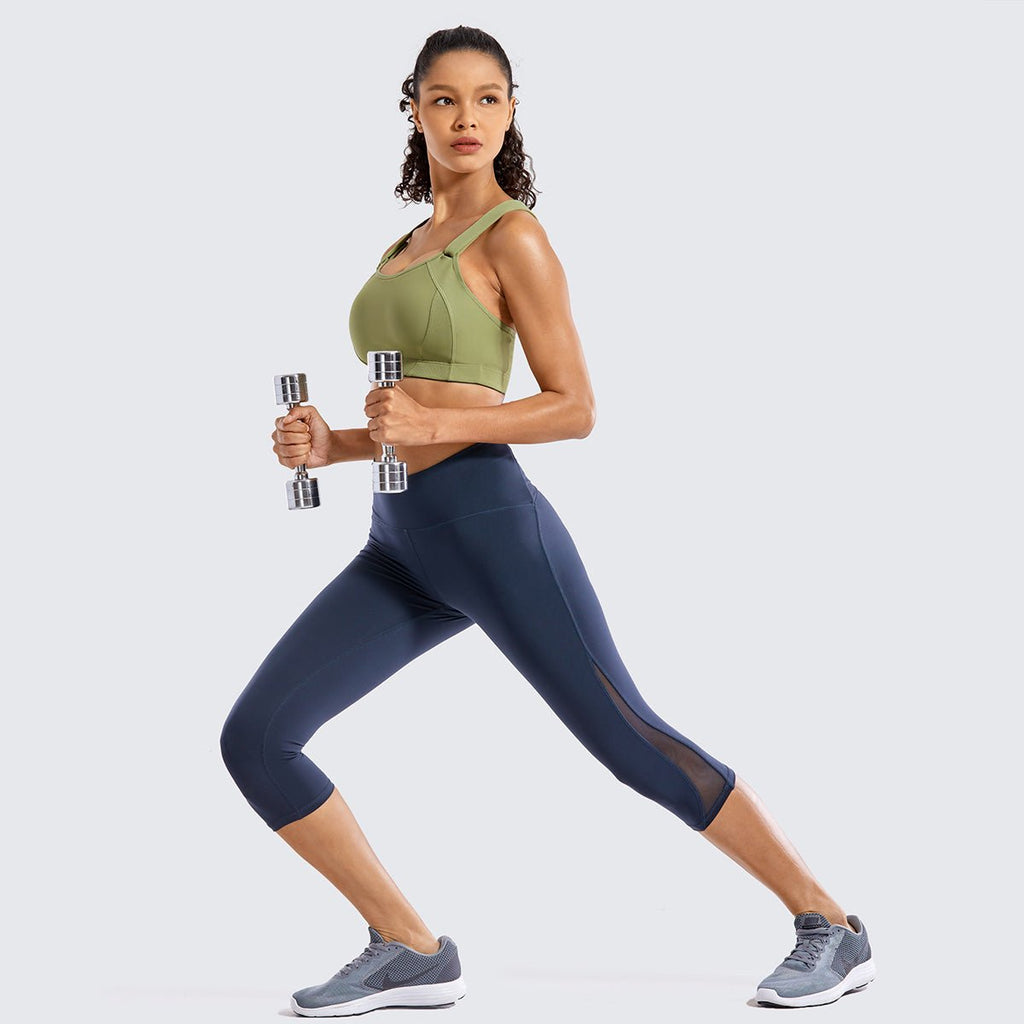 High Impact Lightly Padded Wireless Active Bra
