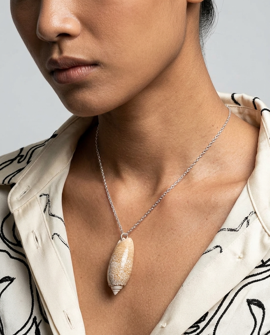 Olive Pendant Necklace