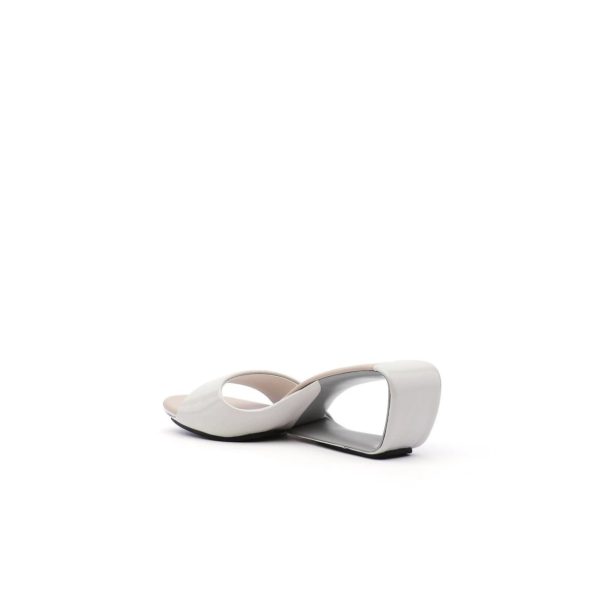 Hollow Wedge Slip-On Sandals