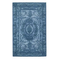 Yazdan - Handcrafted Rug/Carpet | Pure New Zealand Wool | Hand Tufted | High Pile | High Density | Yarn Dyed | Blue