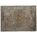 Razdan - Handcrafted Rug/Carpet | Pure New Zealand Wool | Hand Tufted | High Pile | High Density | Yarn Dyed | Yellow, Blue, Grey, Brown, Beige