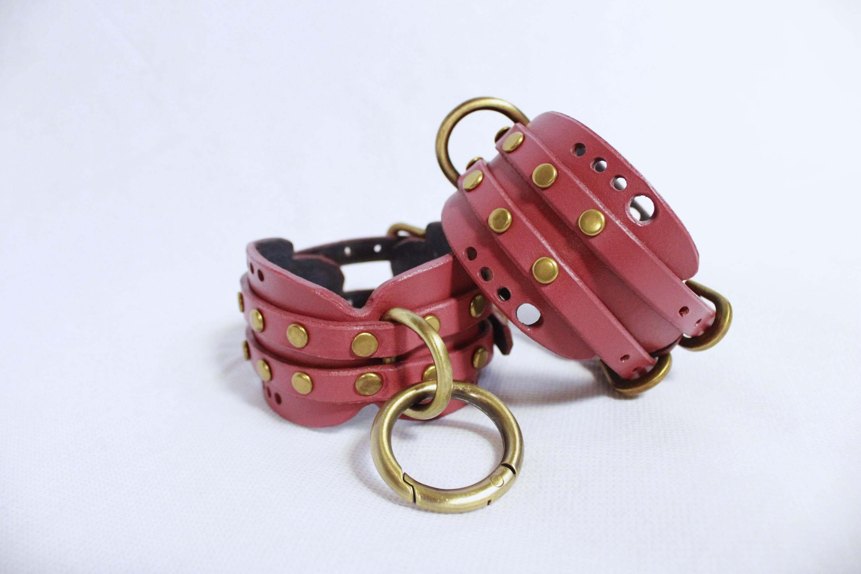 Wrist Cuffs Set for BDSM Bondage Restraints and Submissive Play