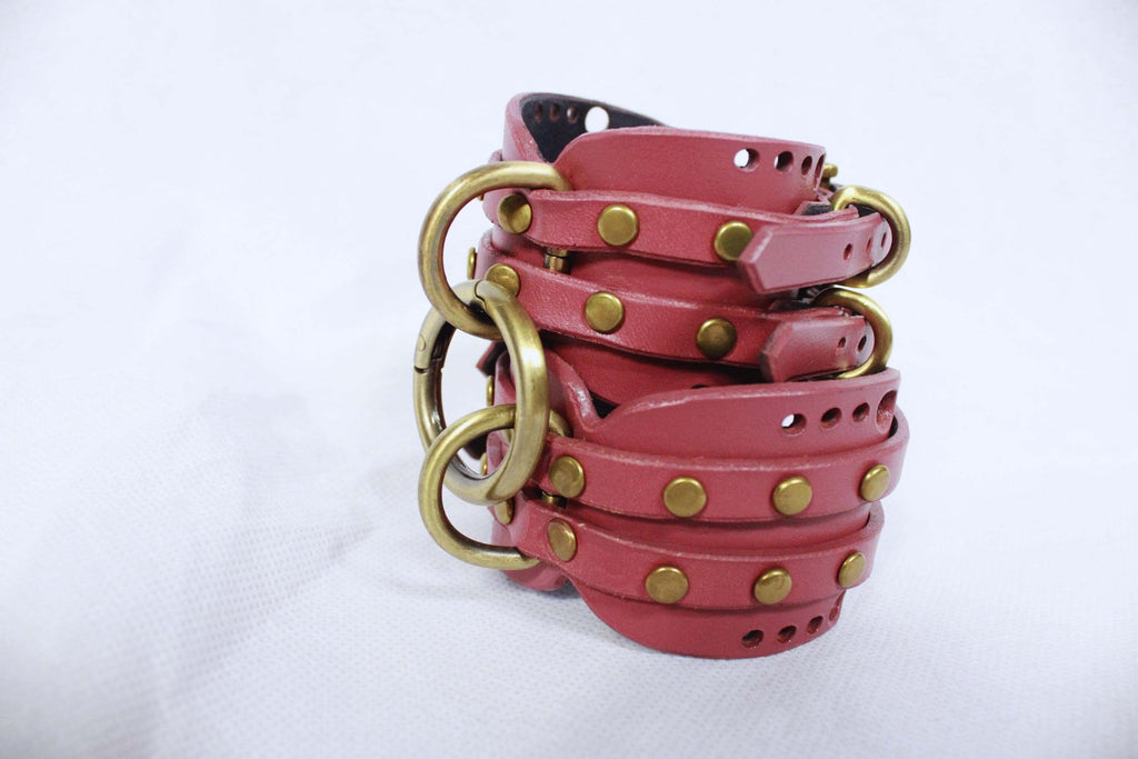 Wrist Cuffs Set for BDSM Bondage Restraints and Submissive Play