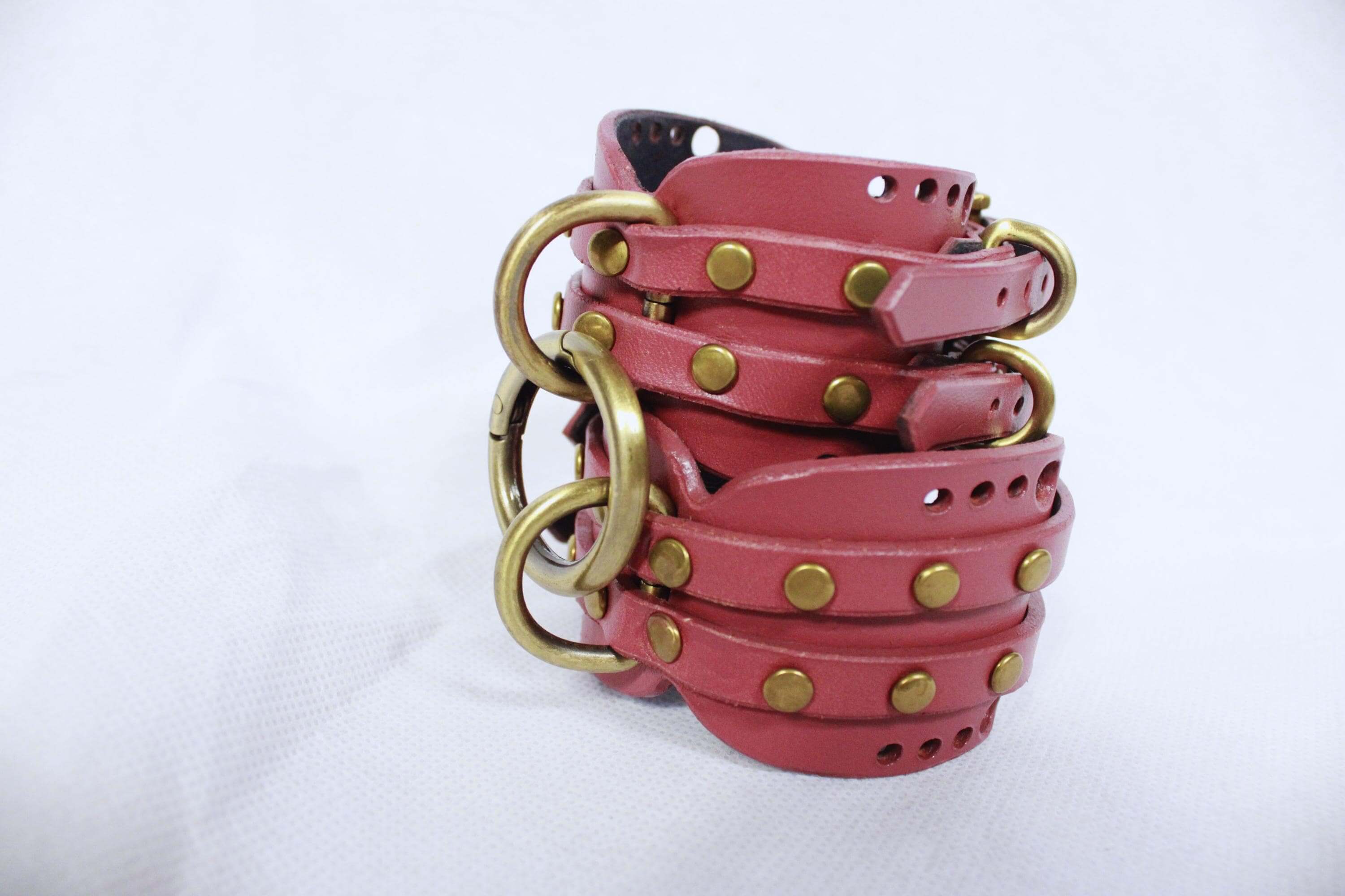 Wrist Cuffs Set for BDSM Bondage Restraints and Submissive Play