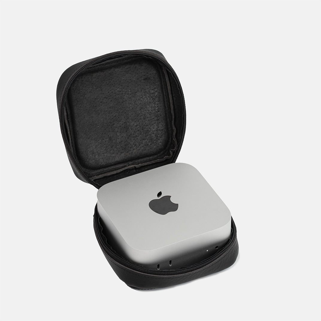 Full-Grain Leather Case for Mac Mini