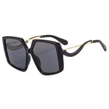 Vibrant Irregular Square Sunglasses-7