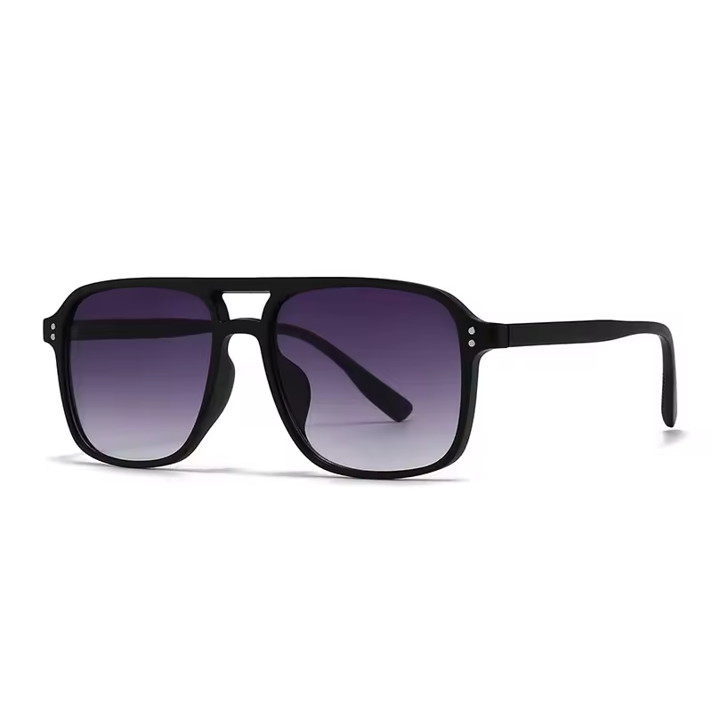 Fearless Acetate Square Sunglasses-3