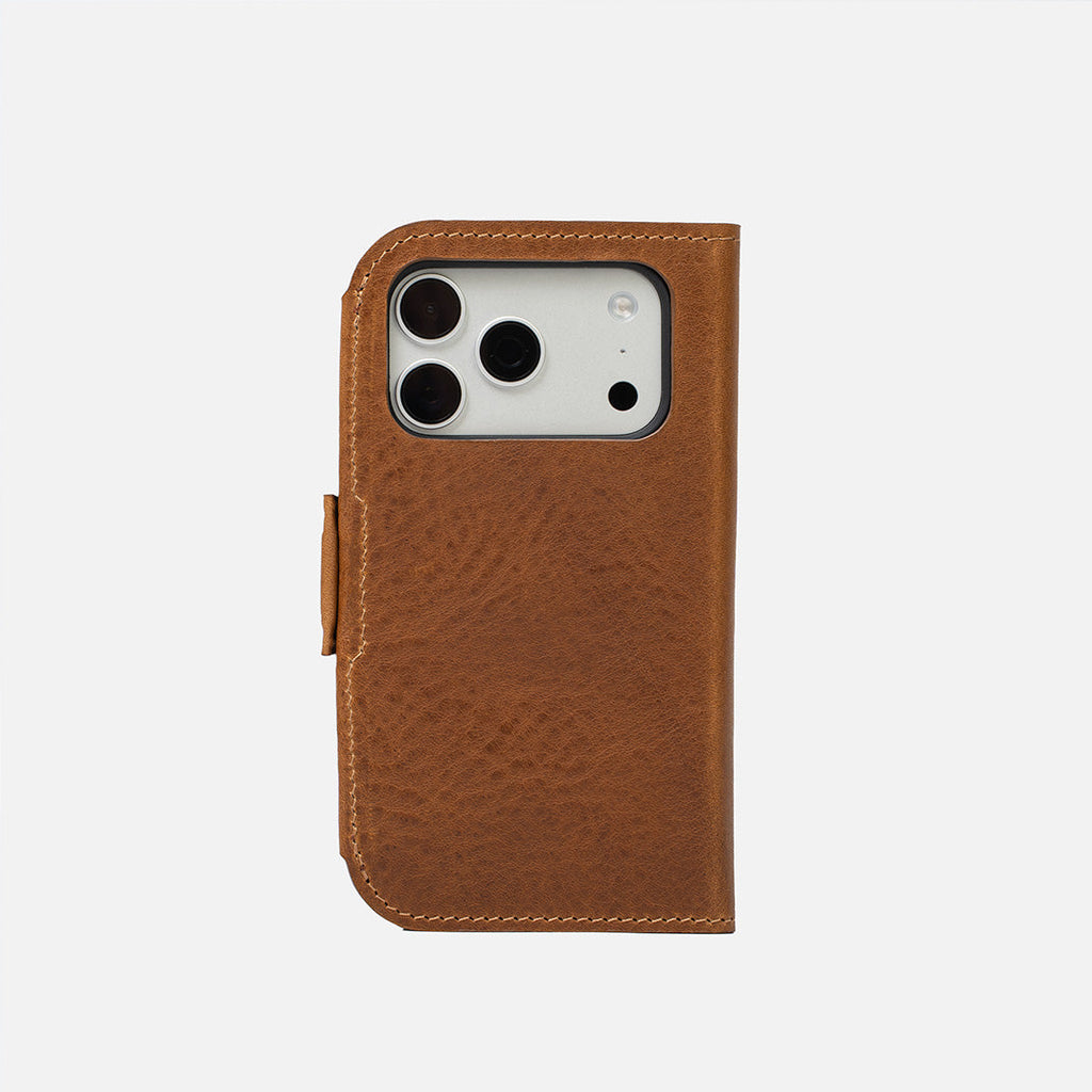 Leather Folio Case for iPhone 17 Series with MagSafe - Classic 5.1