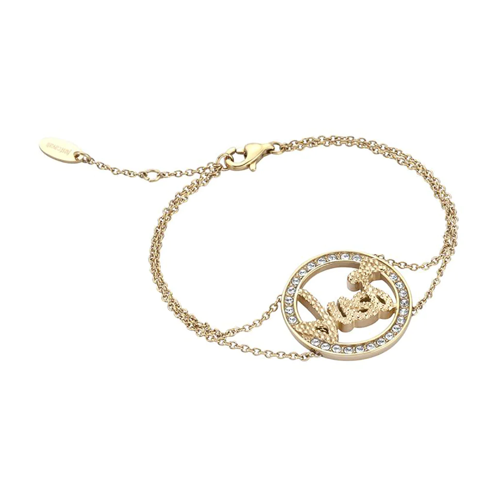 Just Cavalli Women's Gold Stainless Steel Bracelet, | Jcbr00590200