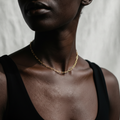 Worthy Gold Zircon Letter Necklace