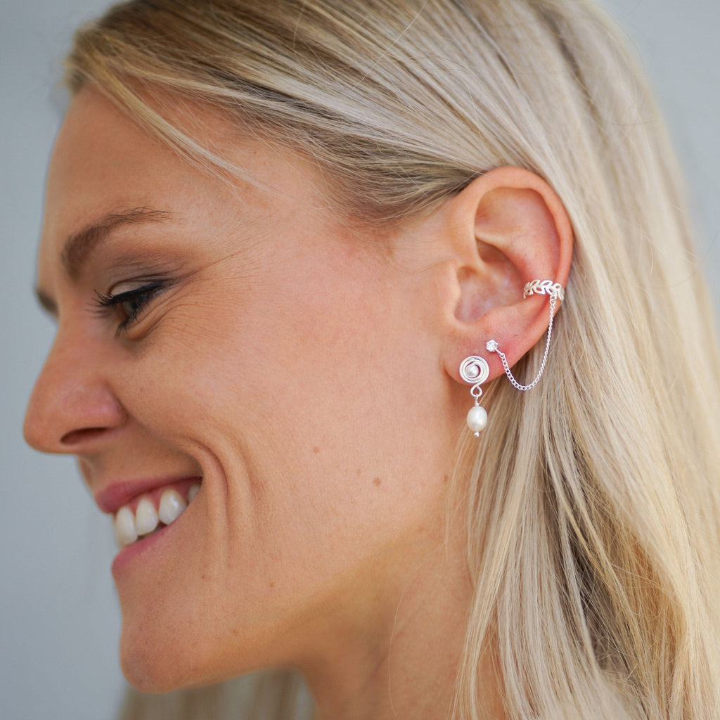 Earrings Maze - Geometric Maze Design