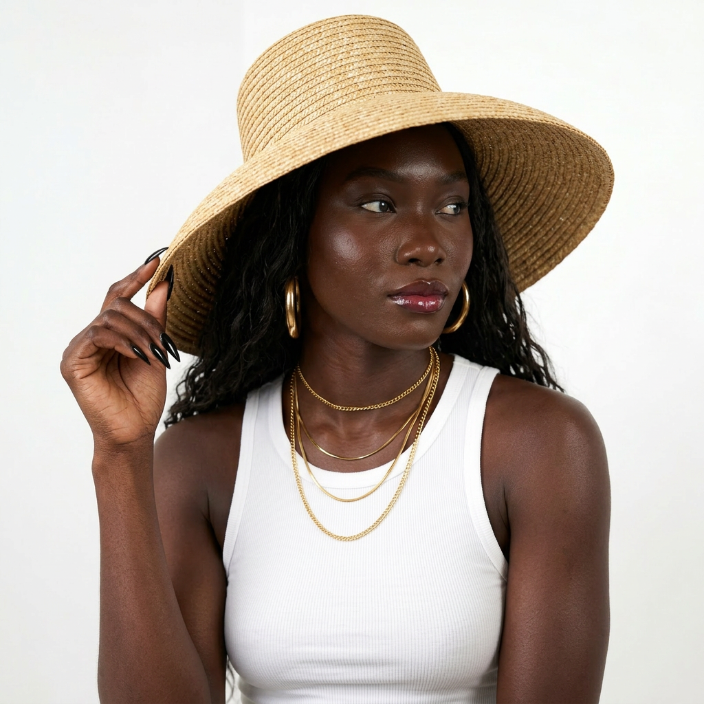 Wanderlust Straw Wide Brim Sun Hat-0