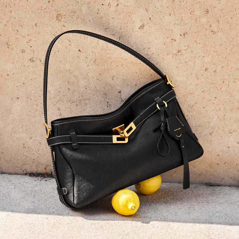 Luxe Fortune Chime Slouch Shoulder Bag