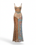 Audacious Lace Printed Maxi Dress-2