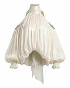 Radiant Loose Halter Blouse-5