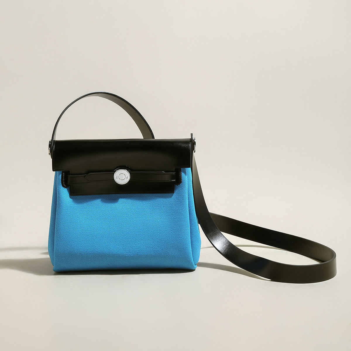 Monet Mini Canvas & Leather Crossbody Bag