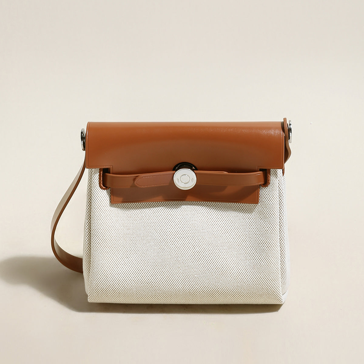 Monet Mini Canvas & Leather Crossbody Bag