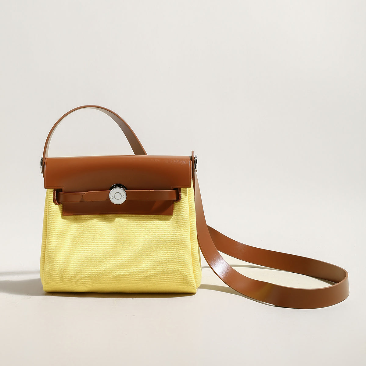 Monet Mini Canvas & Leather Crossbody Bag