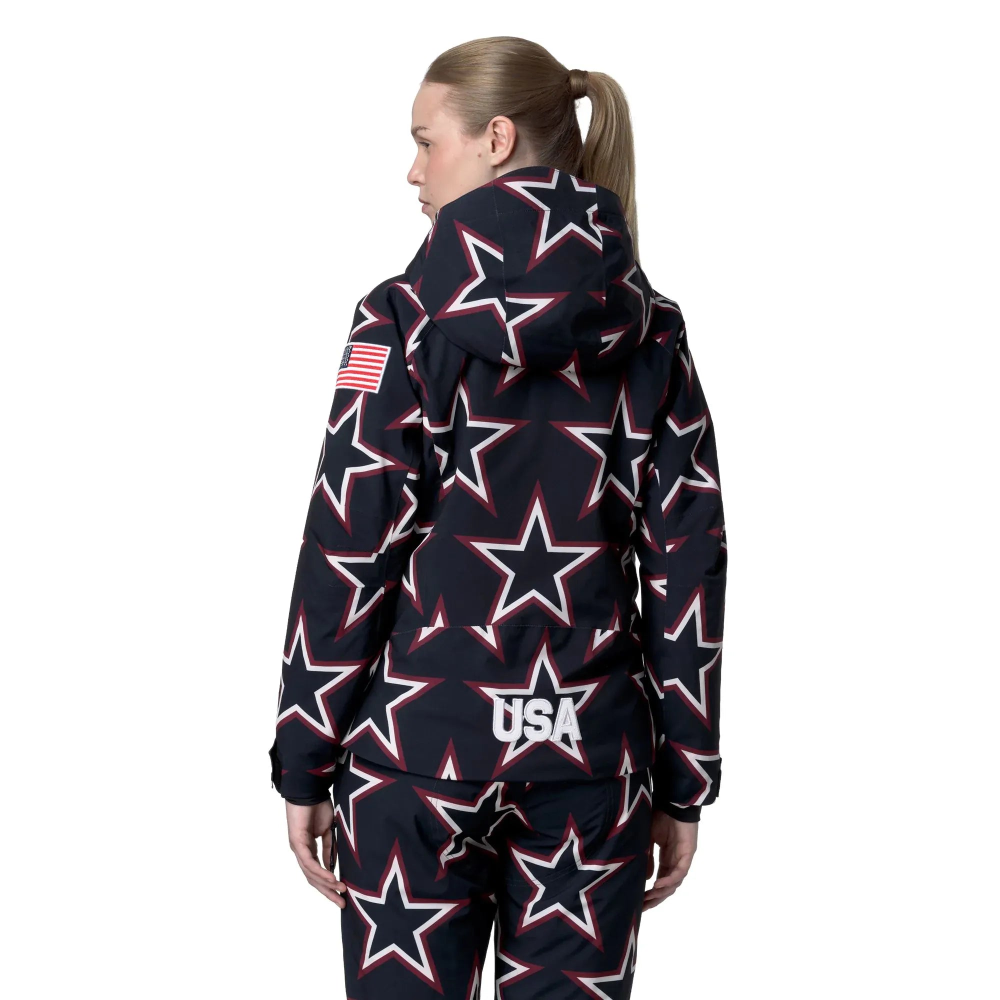 Women’s US Ski Team Insulated Waterproof Jacket Winter Olympics 2026 - Kappa